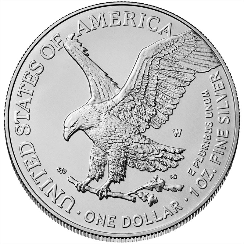 2024-W $1 1oz. Burnished American Silver Eagle, FDI, MS70, NGC, Anna Cabral