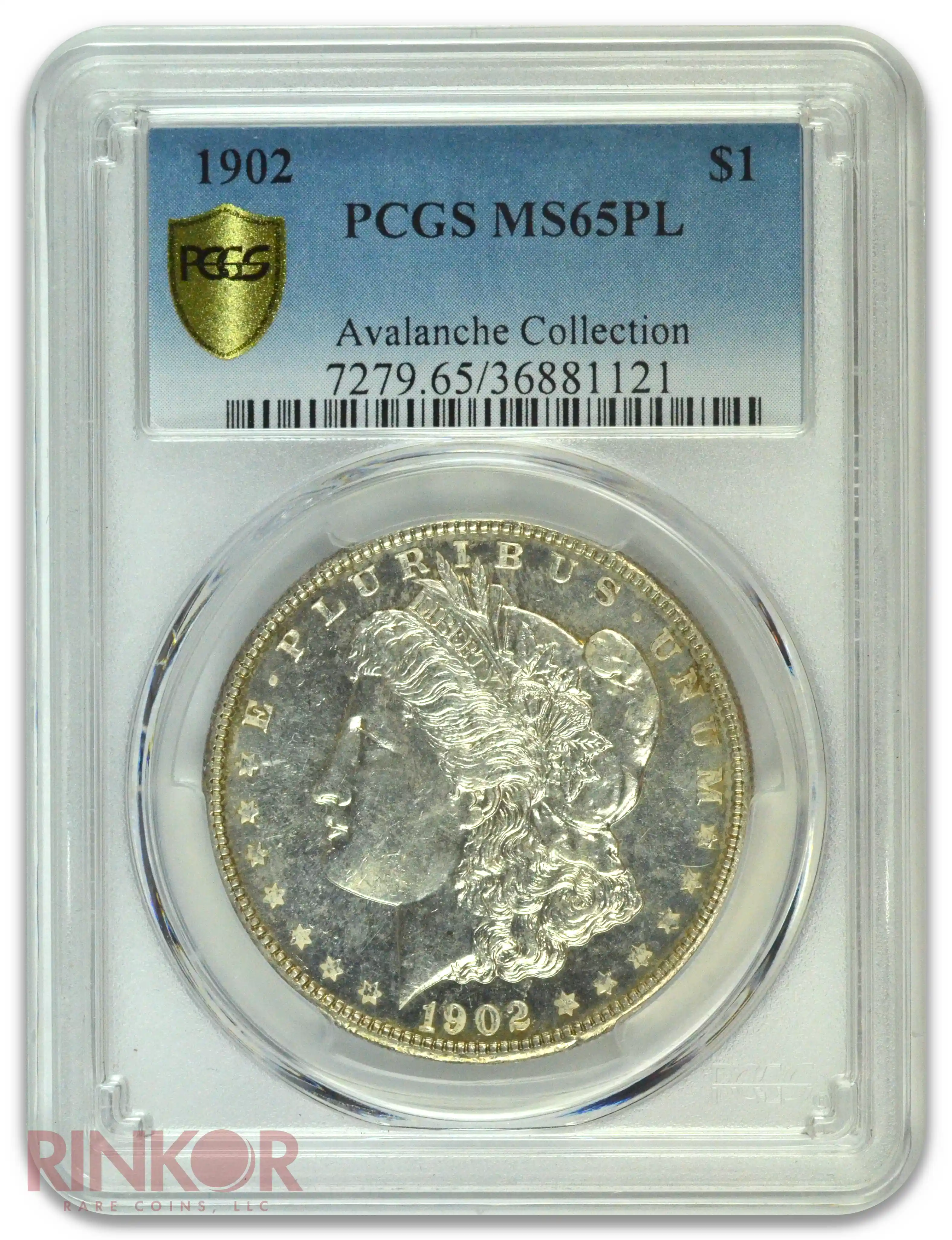 1902 $1 Morgan Dollar PCGS MS 65 PL