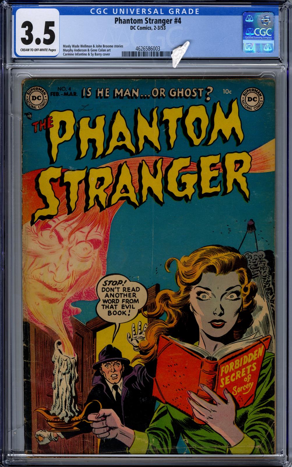 Phantom Stranger #4 DC Comics 2-3/53 CGC 3.5