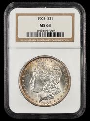 1903 $1 NGC MS 63
