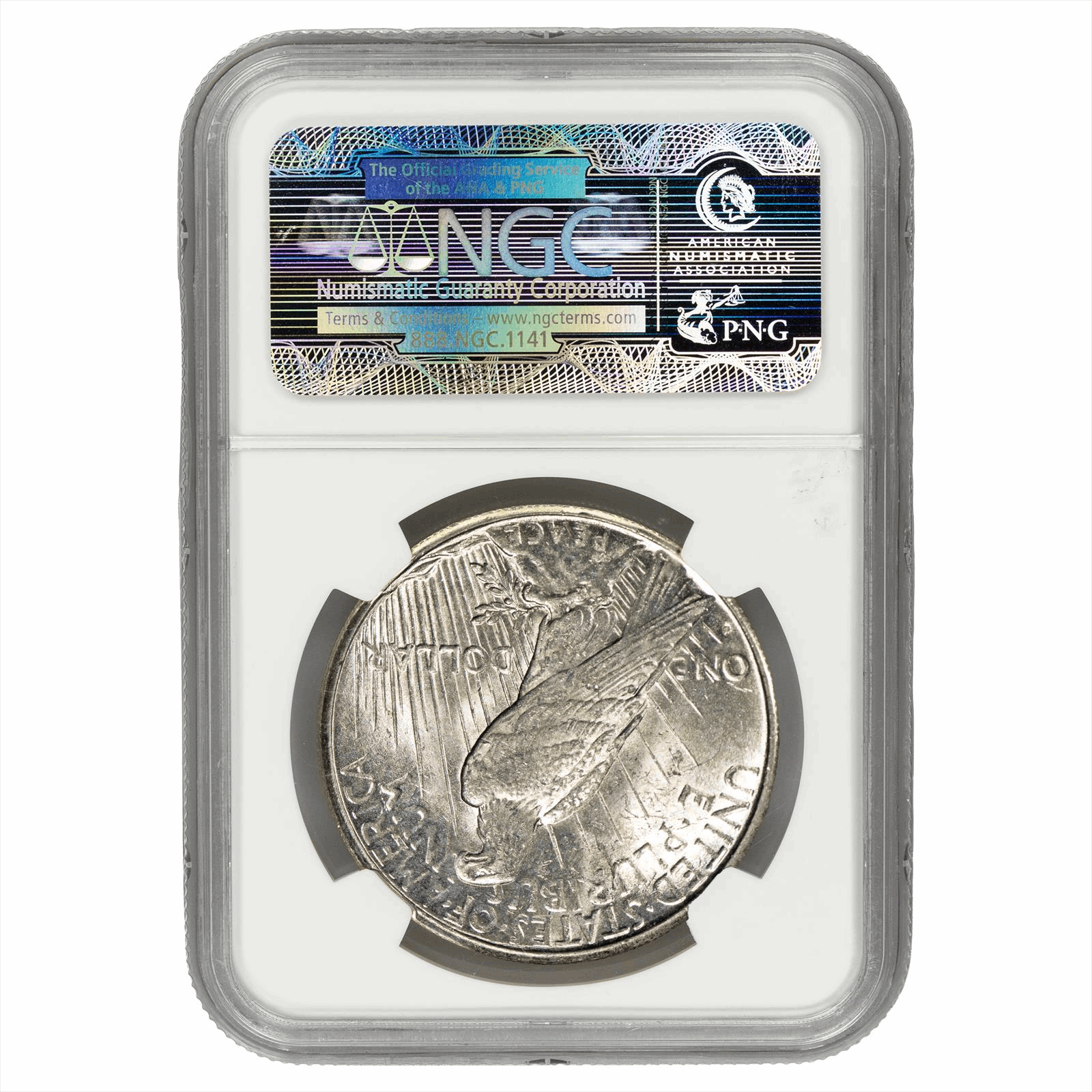 1934-S Silver Peace Dollar $1 Geiger Collection NGC - U.S. Coins