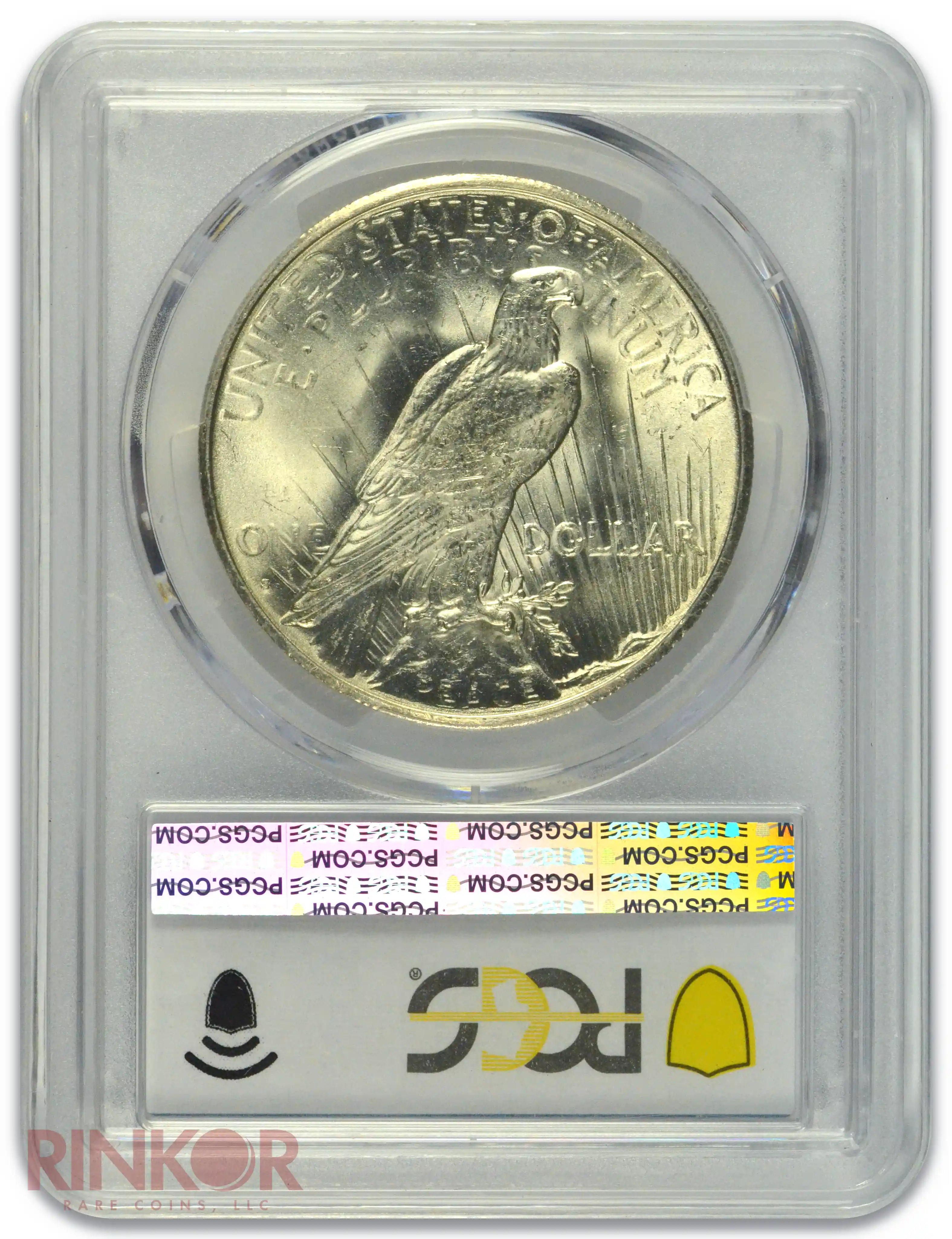 1934-S $1 PCGS MS 63 CAC