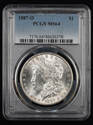 1887 O $1 PCGS MS64 MS64