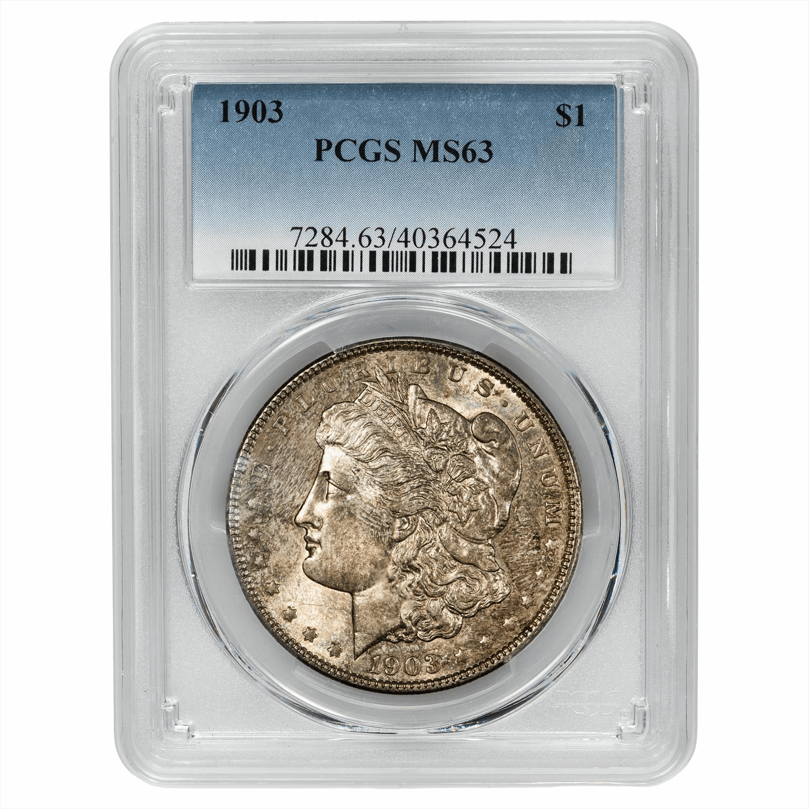 1903 Morgan Dollar $1 PCGS MS 63 