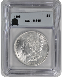 1896 Morgan ICG MS 65