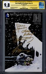 Dark Knight III: The Master Race #3 CGC Signature Series 9.8 (D.C., 2016) Signed by Frank Miller, Brian Azzarello, Klaus Janson, & Andy Kubert 