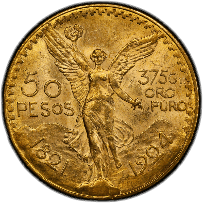 1924 50 Peso PCGS MS63 