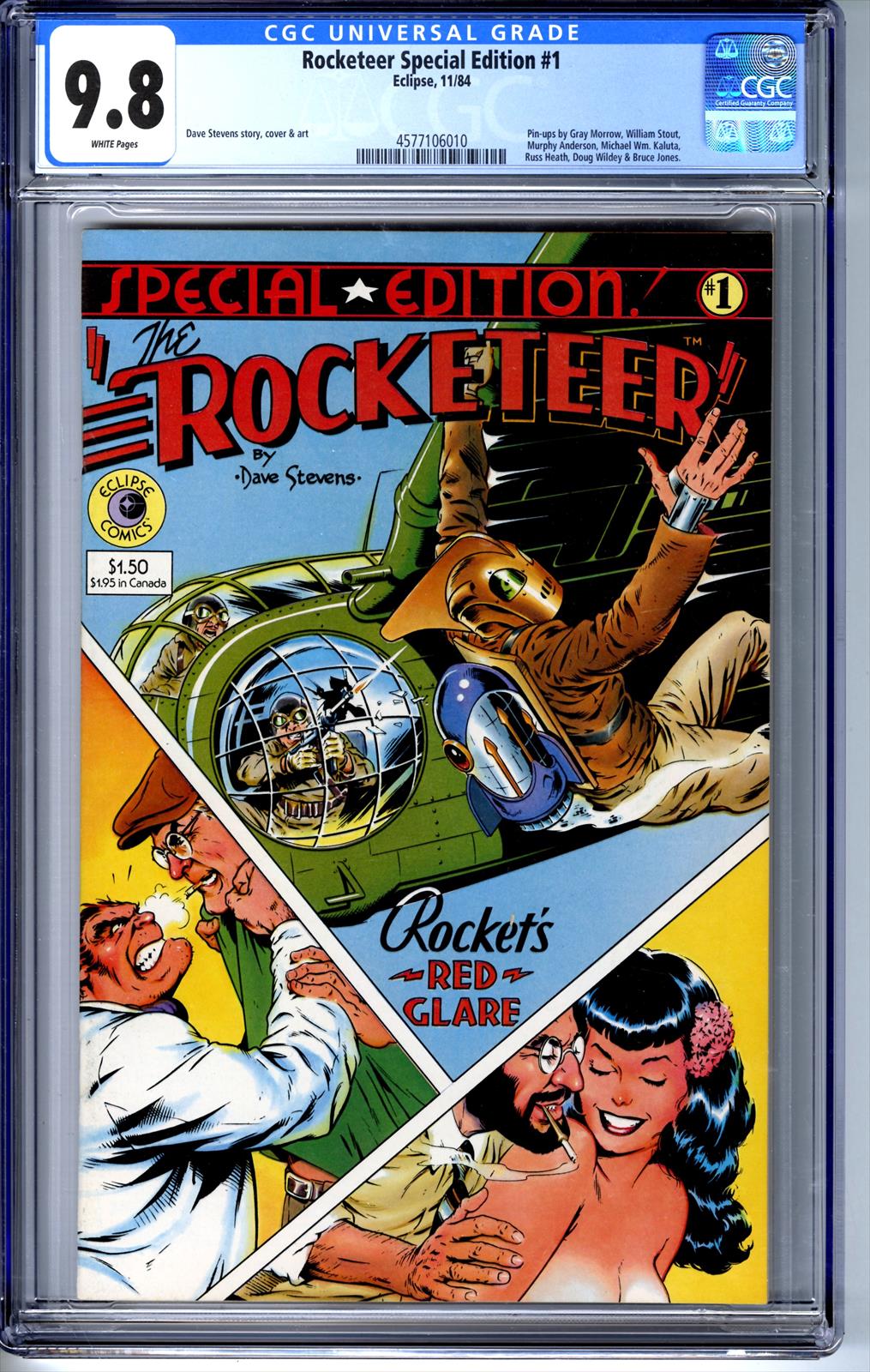 Rocketeer Special Edition #1 CGC 9.8 9.8