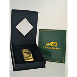 10 OZ GOLD BAR JOHNSON MATTHEY WITH BOX 