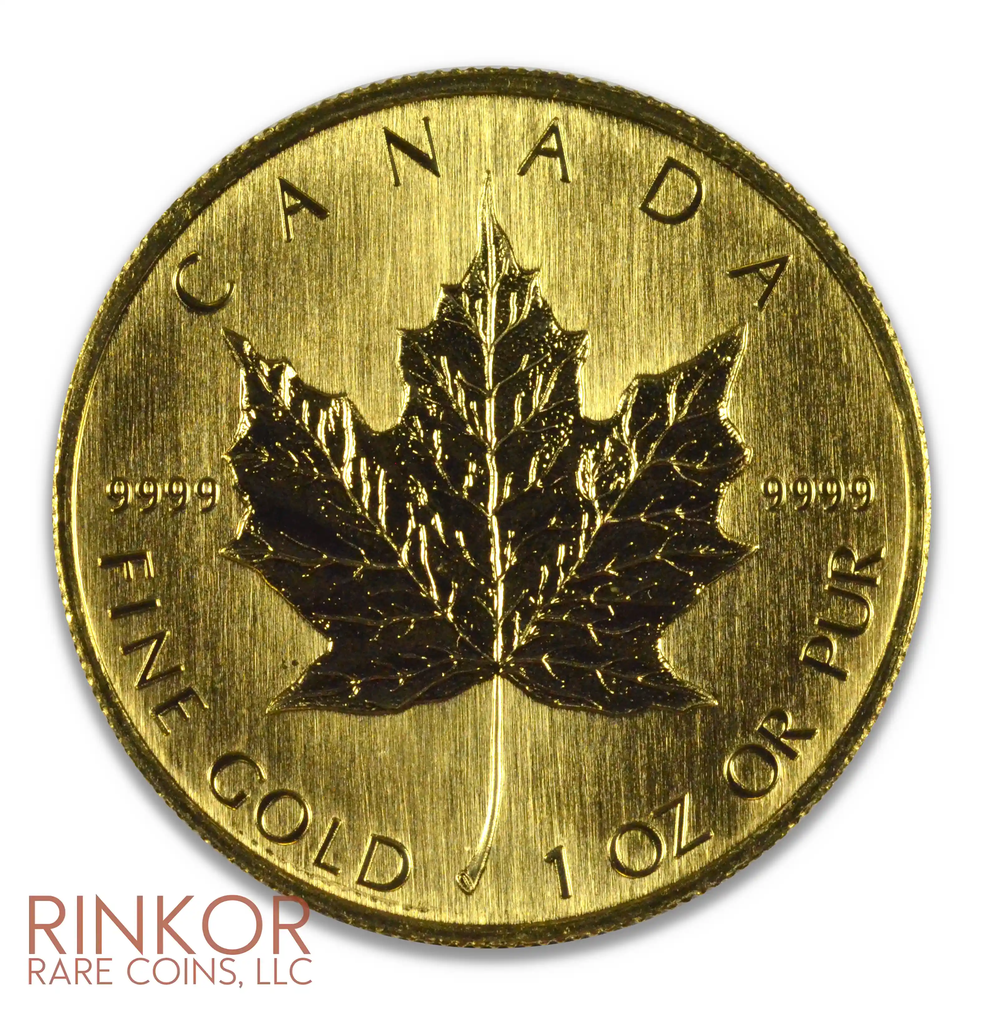 1oz Canadian Gold Maple .9999 Gem BU (Random Date)