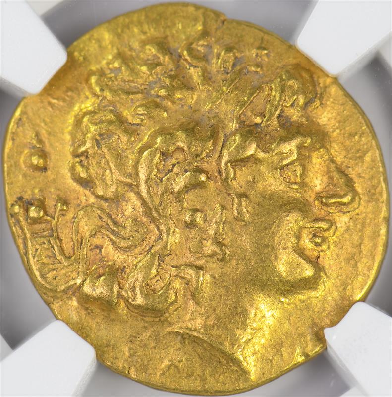 Mithrades VI Gold Stater NGC Ch XF  