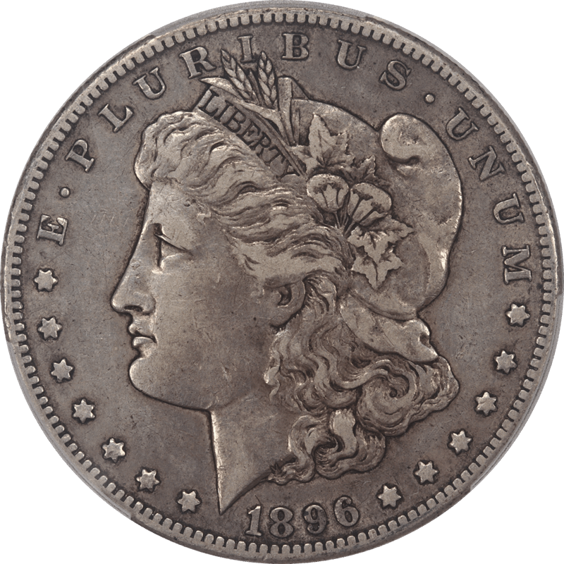 1896-S Morgan Silver Dollar $1 PCGS XF45 A Nice original patina