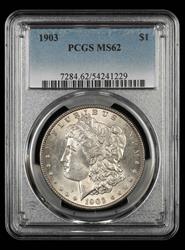 1903 $1 PCGS MS 62
