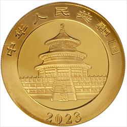 2023 10 Yuan 1 g Chinese Gold Panda BU 