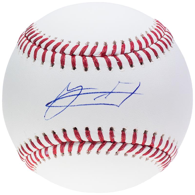 Yainer Diaz Autographed Official Major League Baseball 