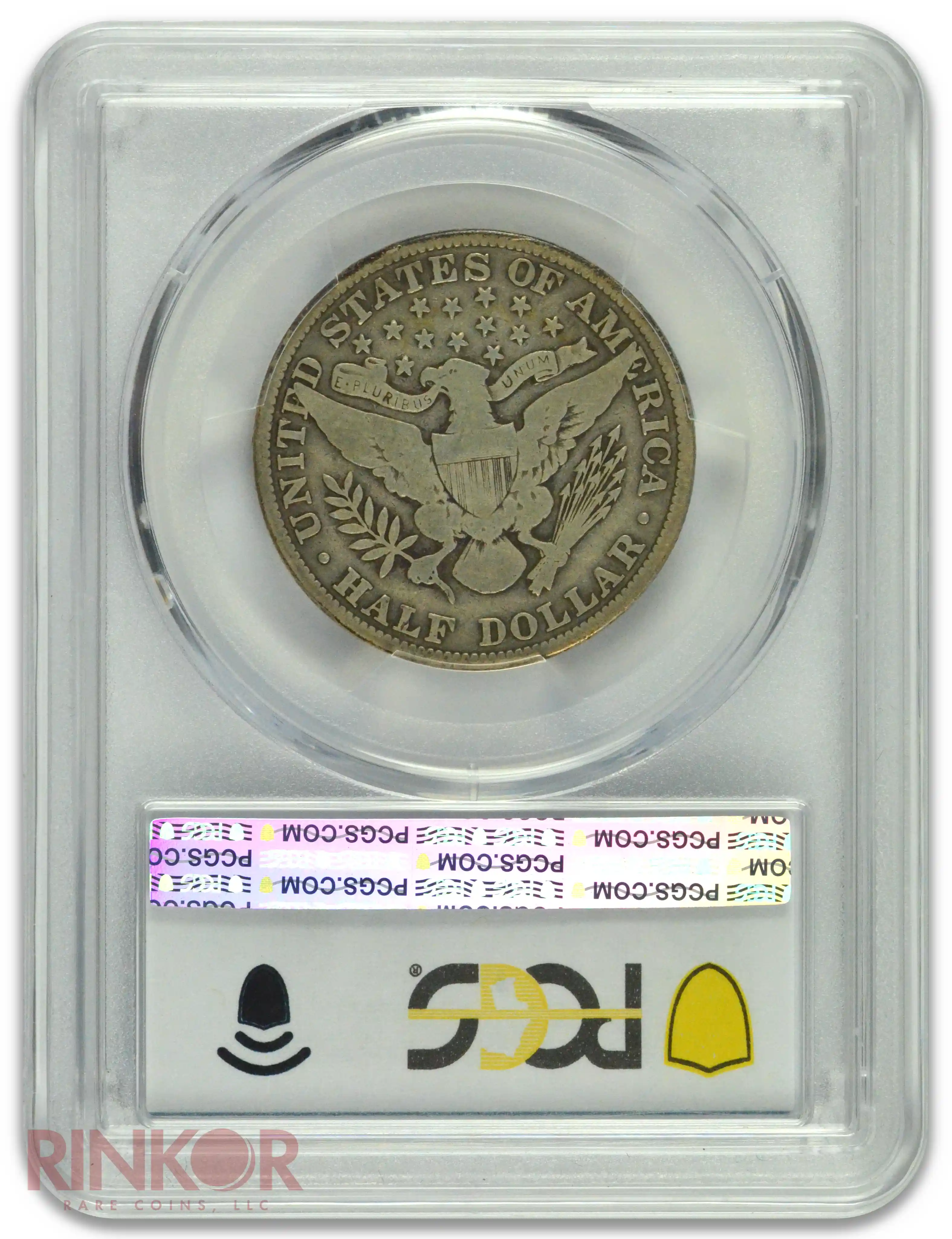 1915 Barber Half Dollar PCGS VG-08