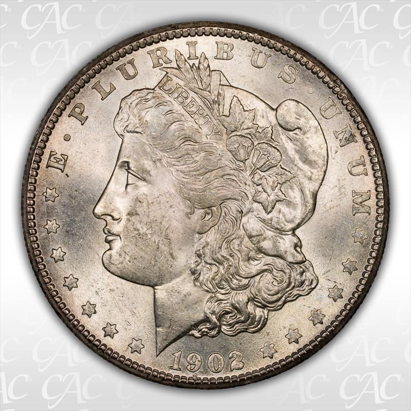 1902-S $1 CACG MS64 