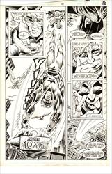 Secret Origins #41 Page 16 Artist:  Brian Garvey (Penciller) ,  Ian Akin (Inker) Media Type: Pen and Ink Art Type: Interior Page 