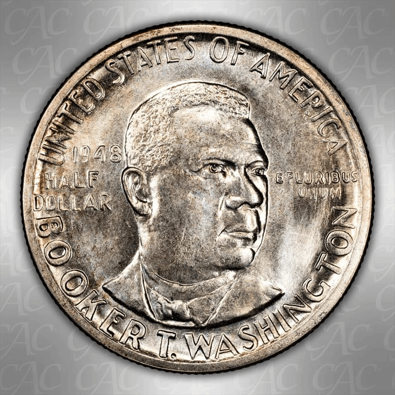 1948-S Booker T. Washington 50C CACG MS 67 