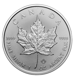 2026 1 OZ CANADIAN SILVER MAPLE LEAF 