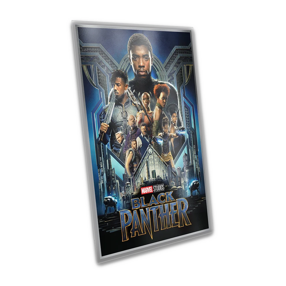 2025 Niue Marvel Infinity Saga - Black Panther 1.5oz Premium Silver Foil 