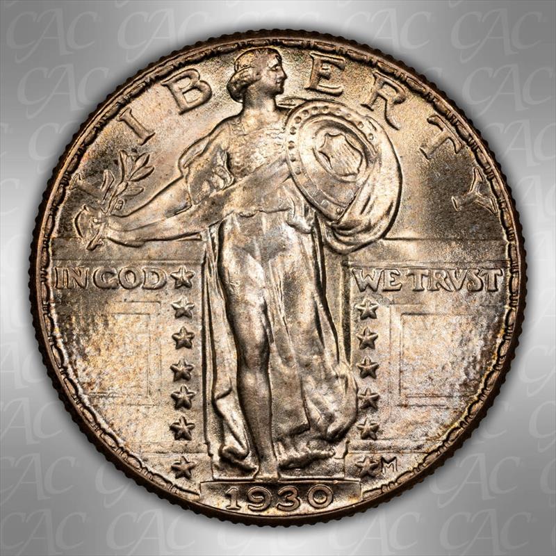 1930 25c CACG MS 66 FH