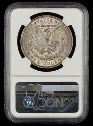 1896 O $1 NGC AU 53 