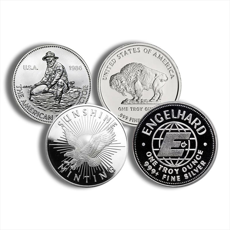 1 oz Silver Round - Design Varies - Secondary Market