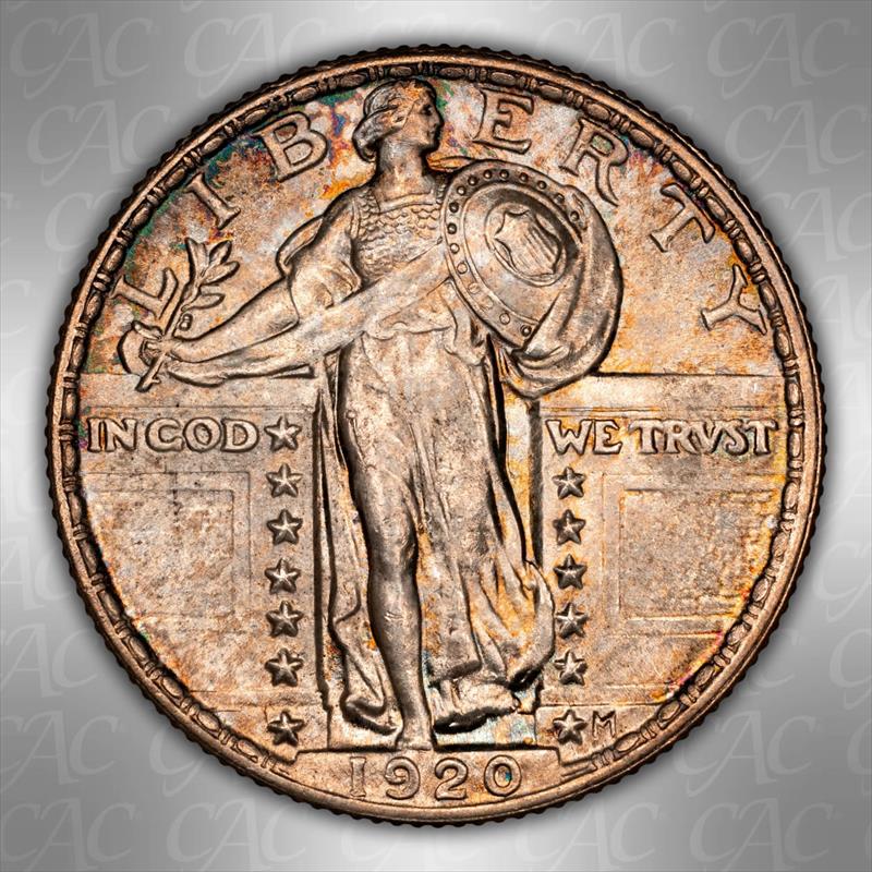 1920 25C CACG MS 65 FH