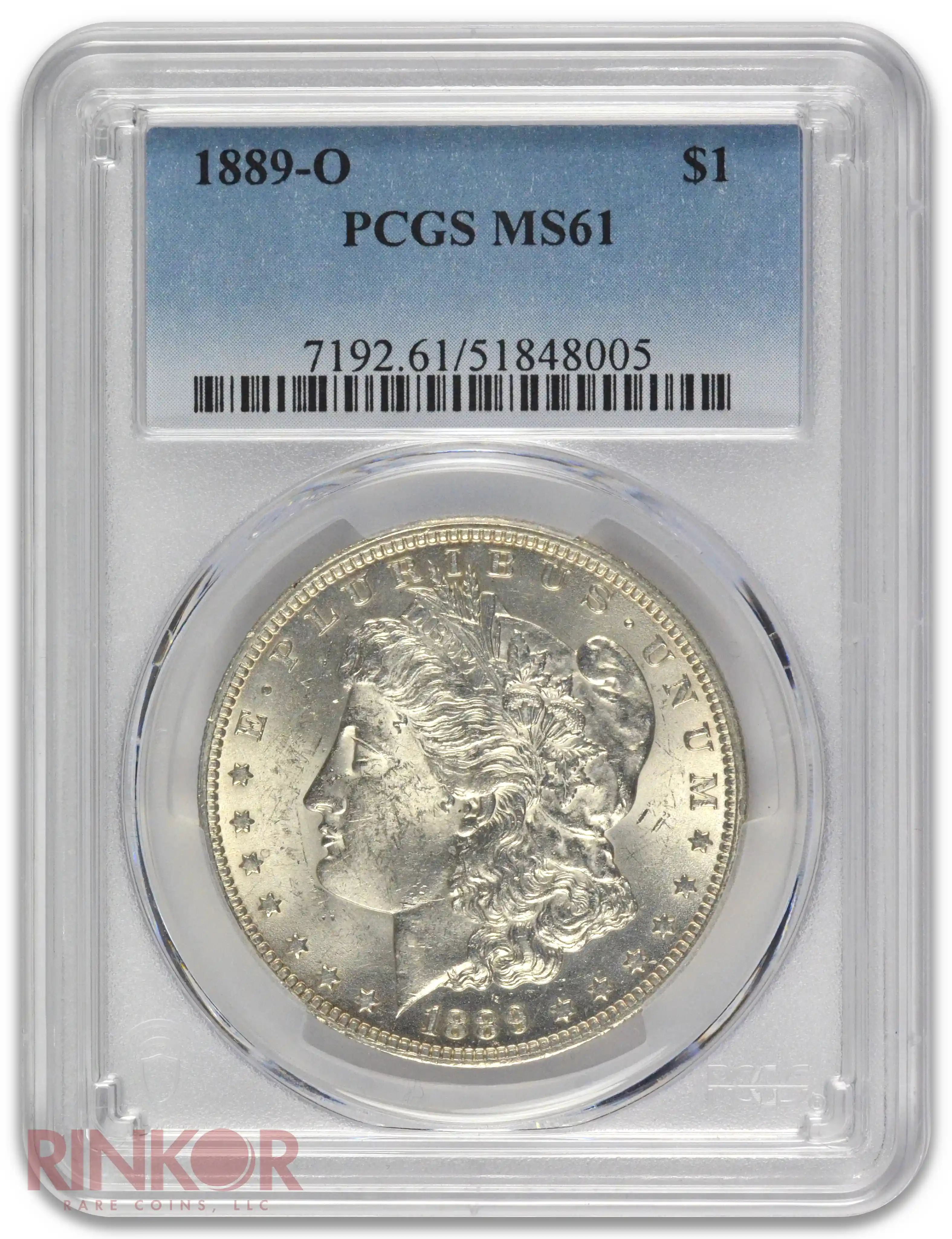 1889-O $1 PCGS MS 61