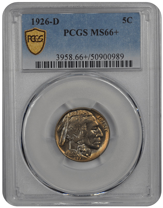 1926-D Buffalo PCGS MS 66 +