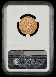 1910 S $5 Gold Weak S NGC XF 40