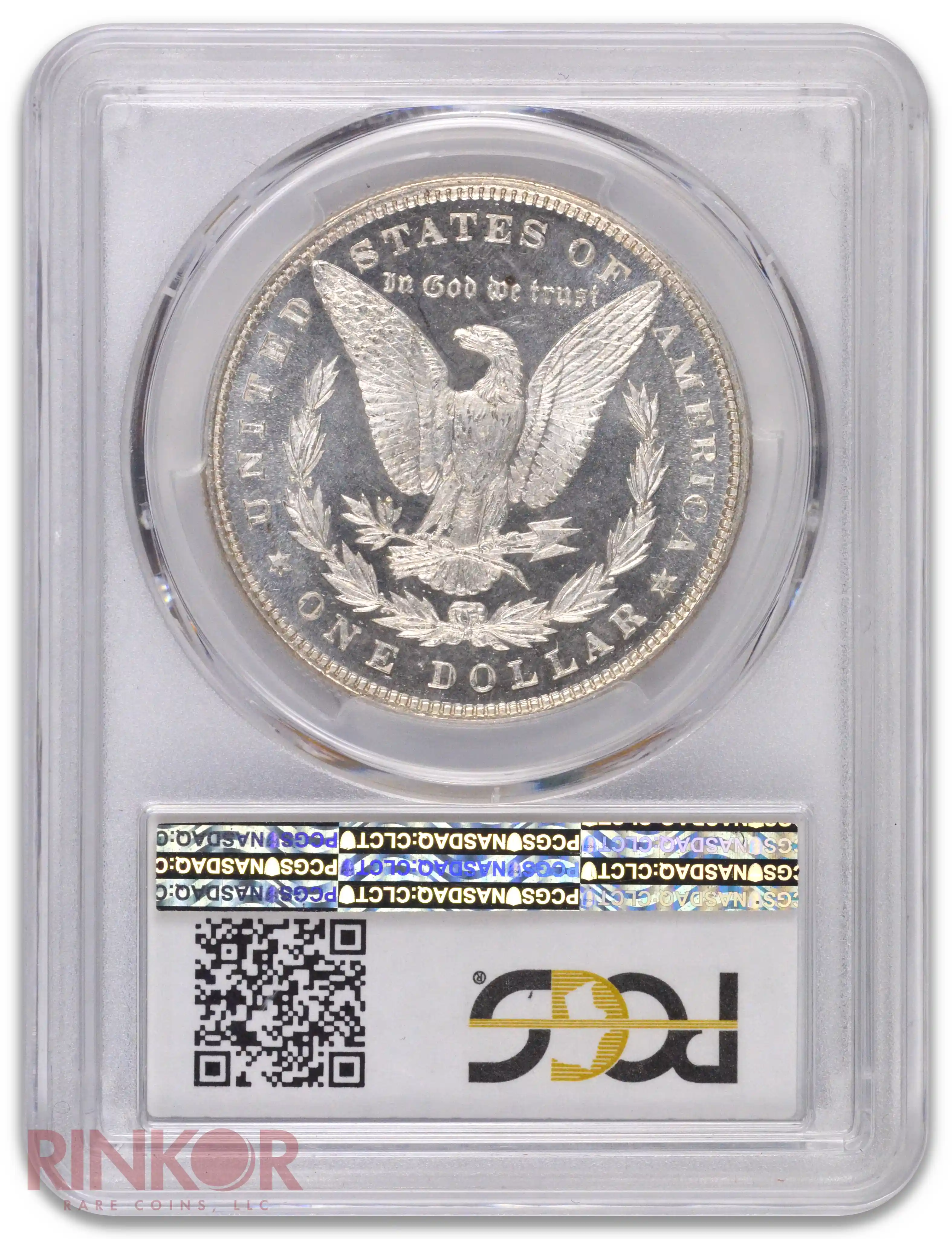 1879 $1 Morgan Dollar PCGS MS 65+ DMPL CAC
