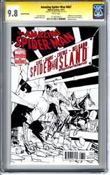 Amazing Spiderman #667 CGC 9.8 Signature Series Signed by Humberto Ramos 
