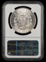 1887 O $1 NGC MS 64