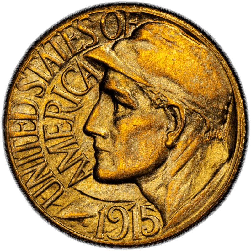 1915-S G$1 Panama-Pacific PCGS MS 66 CAC 