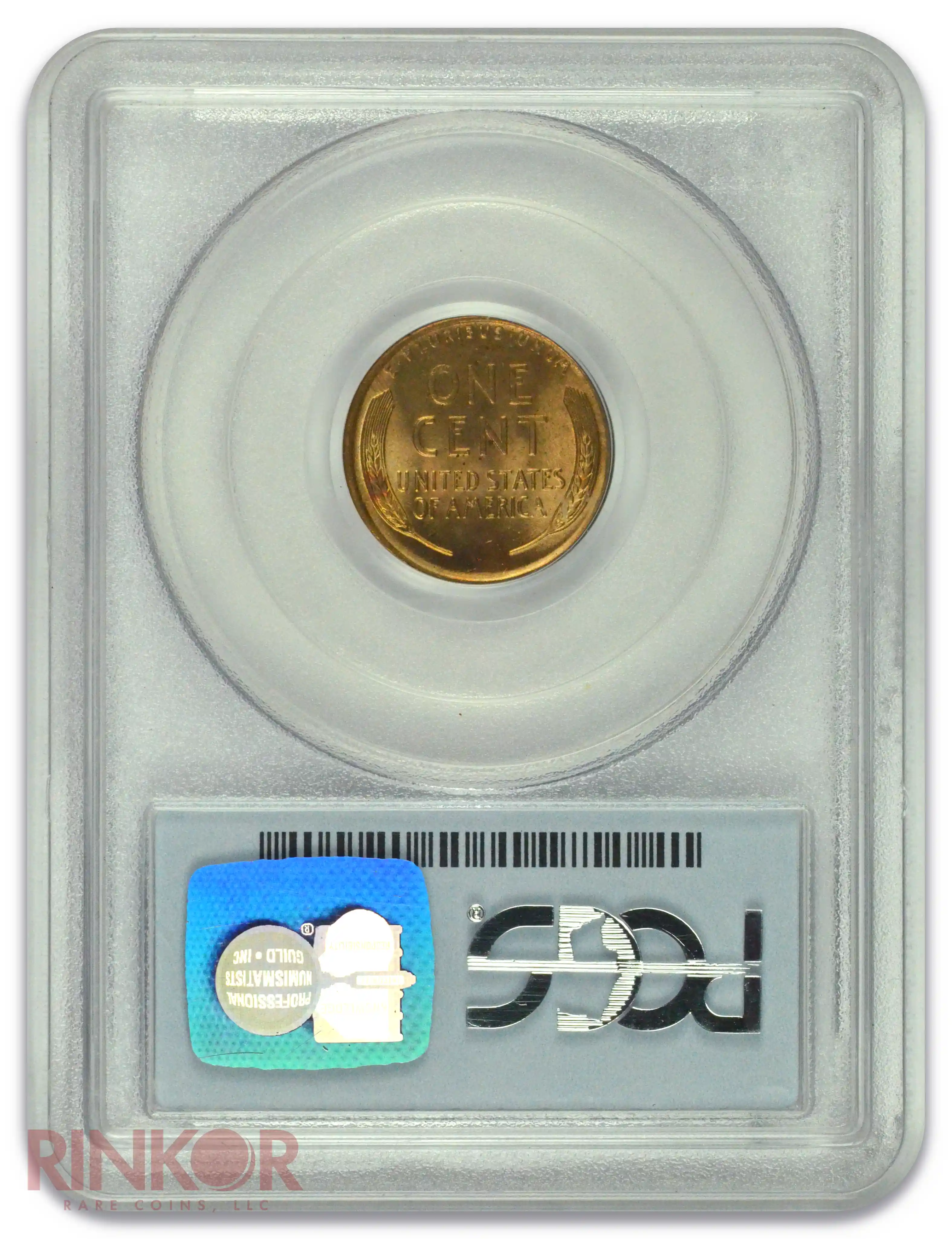 1921 Lincoln Wheat Cent PCGS MS 65 RD CAC