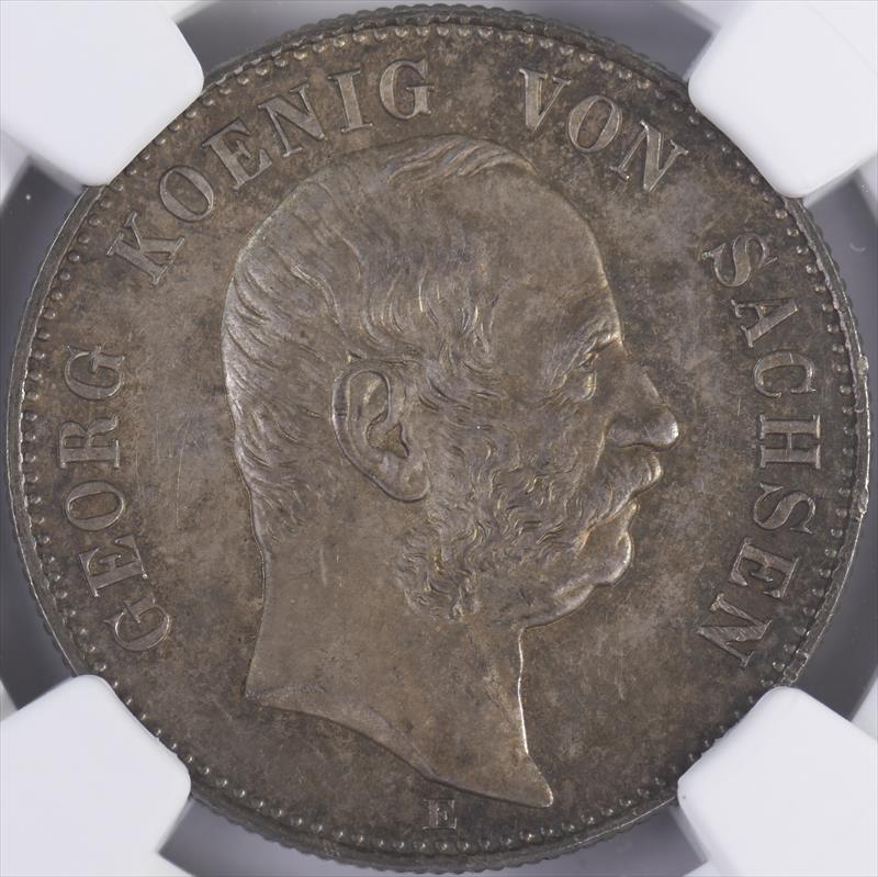 1903 Germany 2 Mark NGC PF63 Saxony Muldner Hutte Mint Visit 