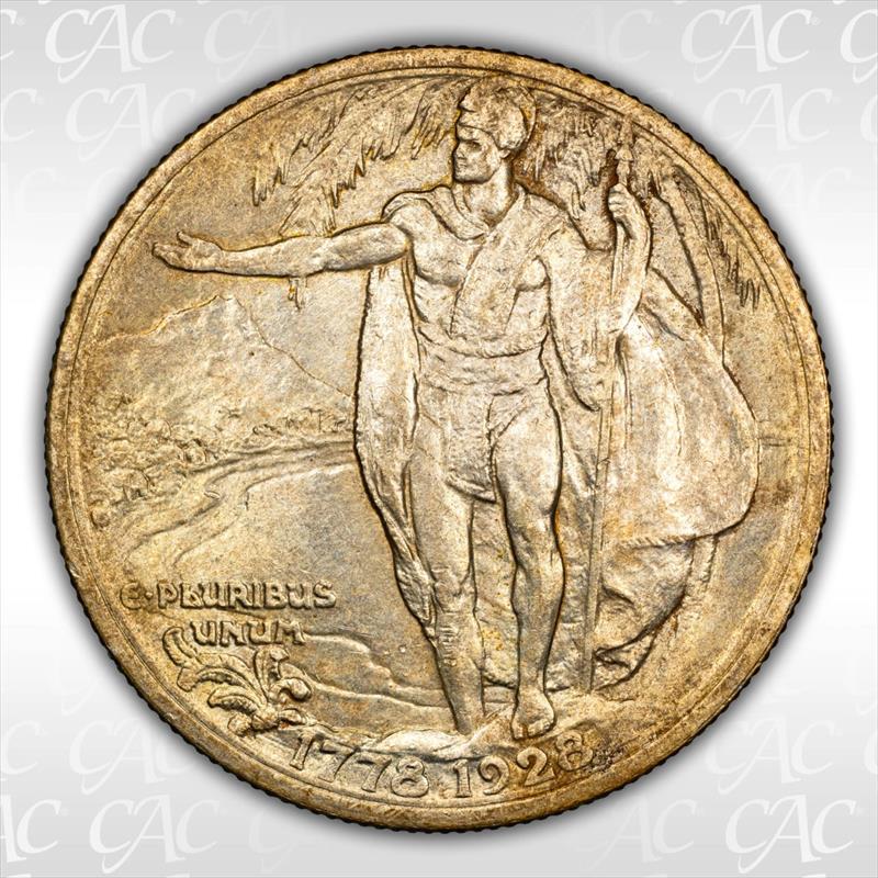 1928 Hawaiian 50c CACG MS65 
