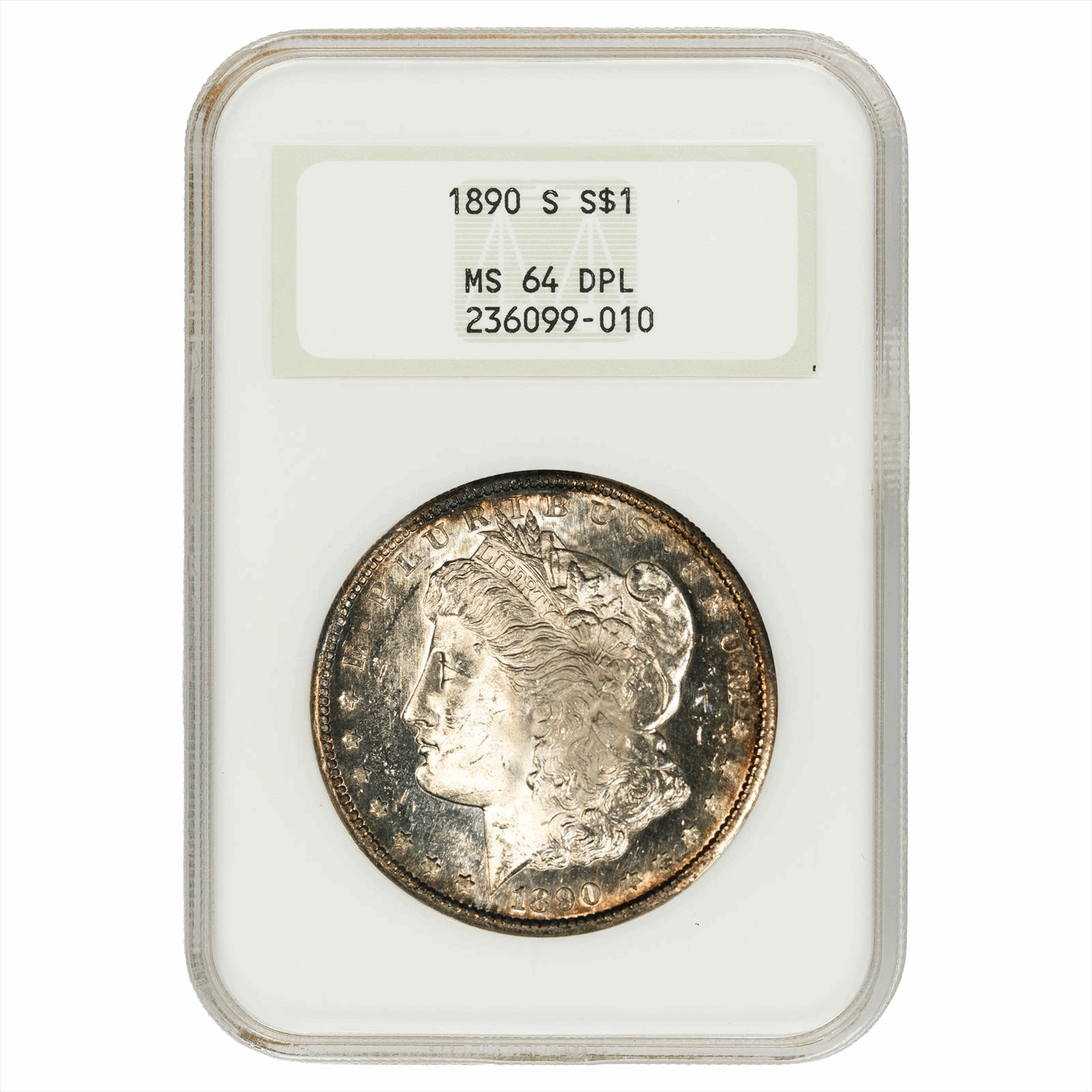 1890年(S) アメリカ合衆国 1ドル銀貨 モルガン ダラー Silver.900 USA 
