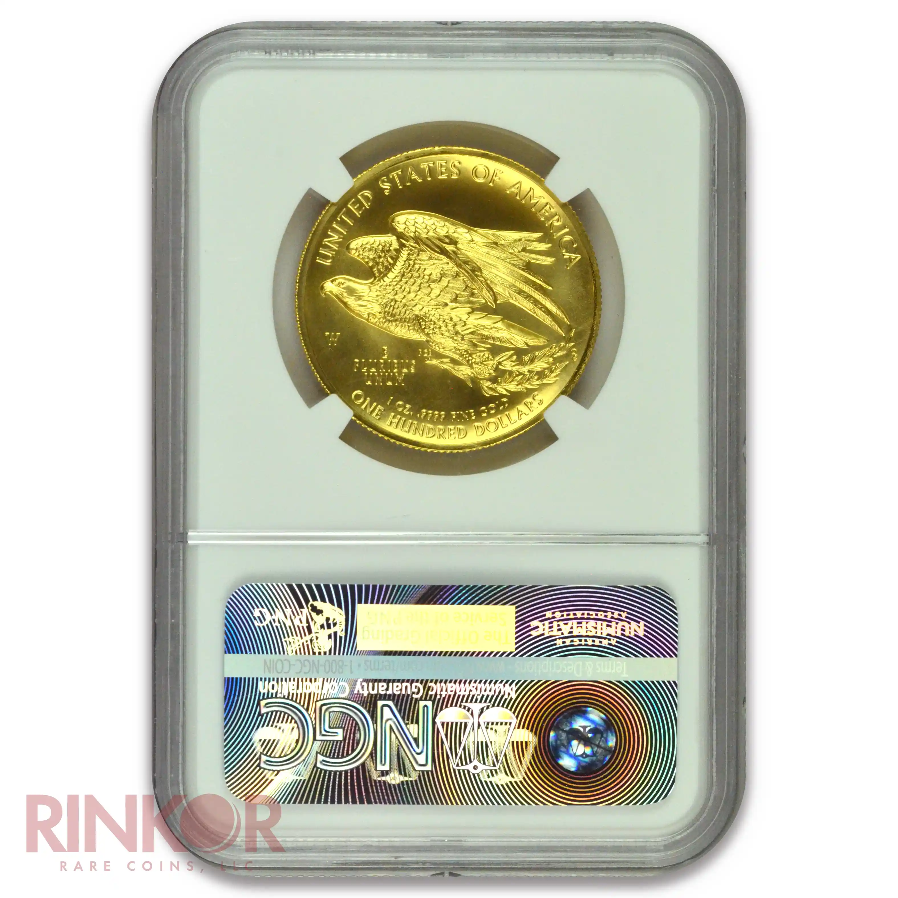 2015-W 1oz American Liberty Gold High Relief First Releases NGC MS 70