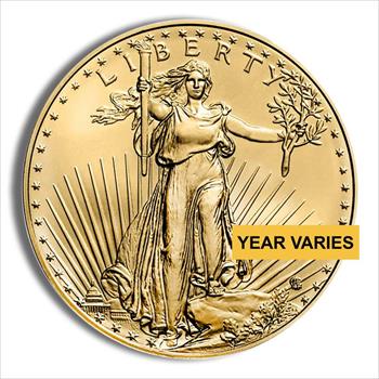 1 oz Gold Eagle - BU (Year Varies) image 1