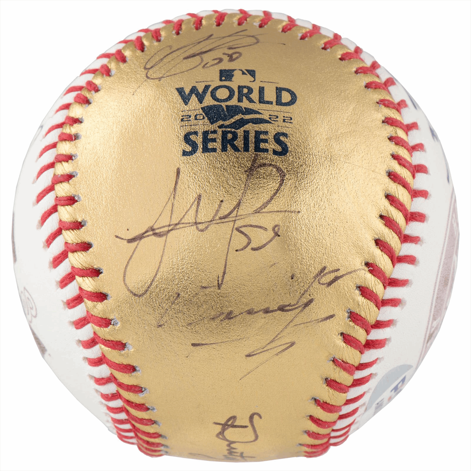 2022 Houston Astros World Series Champions Starter Roster Autographed Baseball PSA Certified 