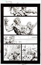 Ultimate X-Men #73, Page 17 Artist:  Tom Raney (Penciller) ,  Scott Hanna (Inker) Media Type: Pen and Ink Art Type: Interior Page 