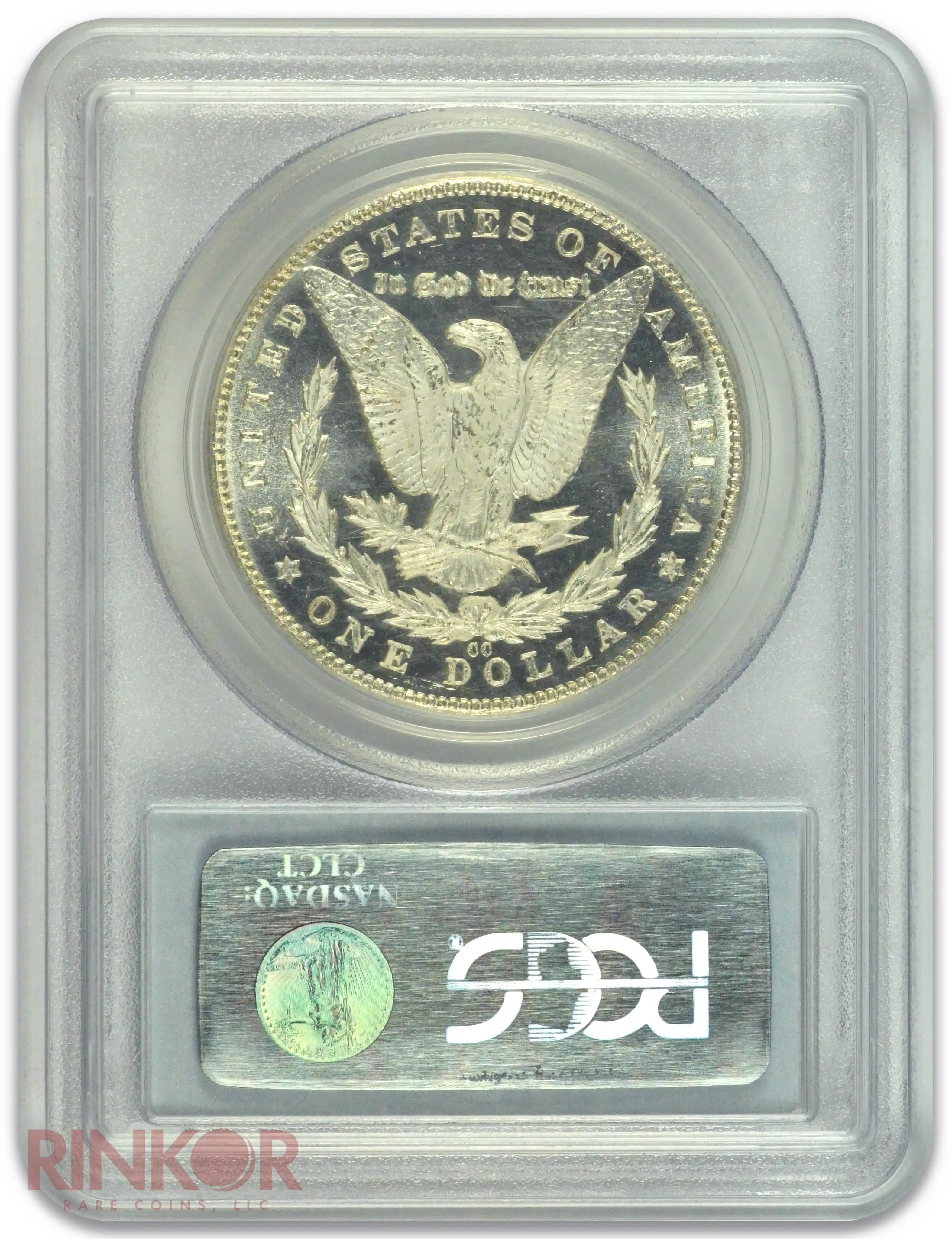 1884-CC $1 Morgan Dollar PCGS MS 65 DMPL CAC