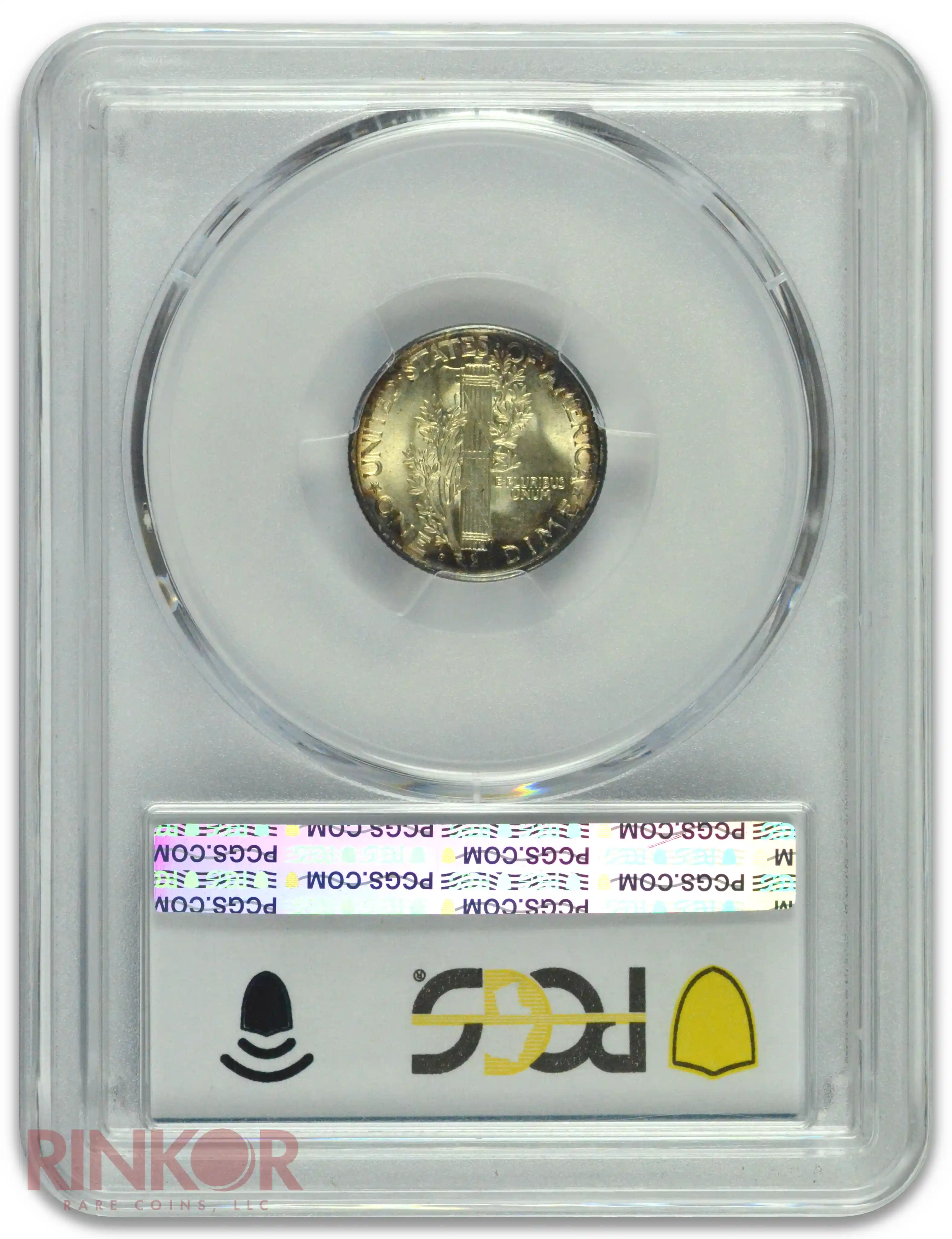 1945-S Micro S Mercury Dime PCGS MS 65 FB