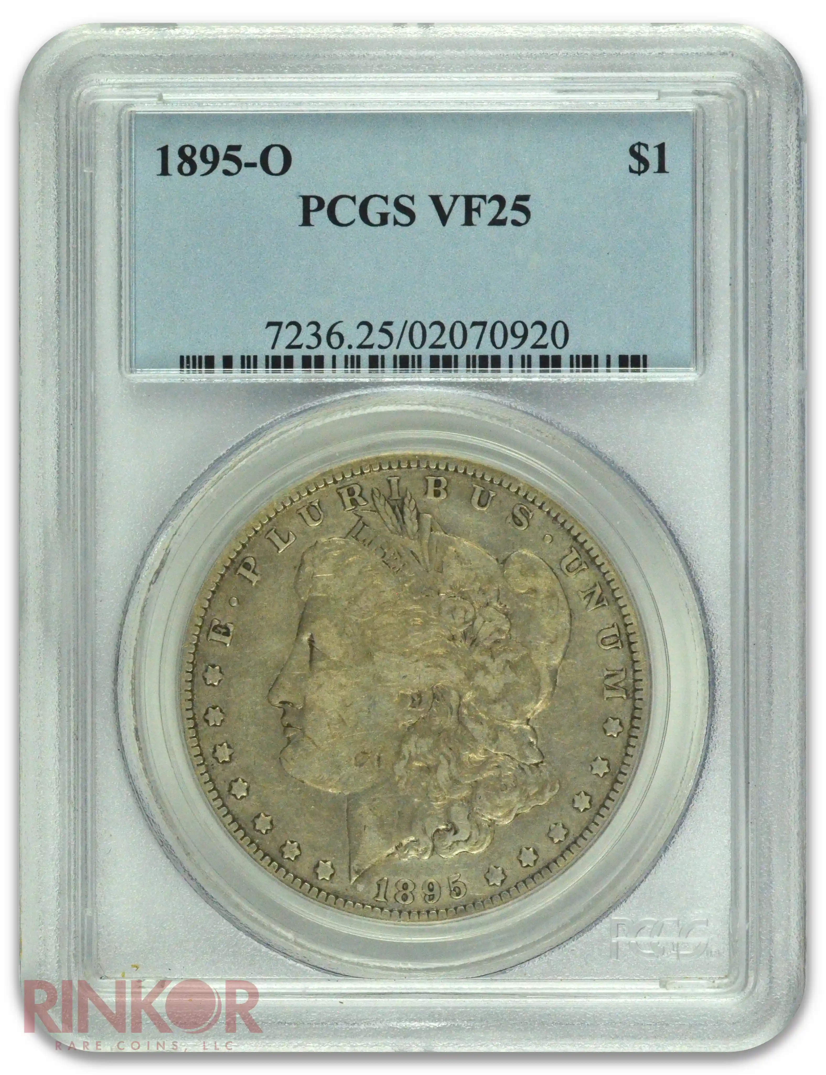 1895-O $1 Morgan Dollar PCGS VF-25