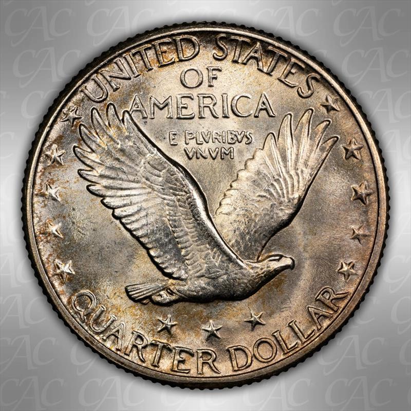 1929 25C CACG MS 65 FH 