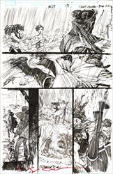 The Question #37 Page 19 Artist:  Denys Cowan (Penciller) ,  Bill  Sienkiewicz (Inker) Media Type: Pen and Ink Art Type: Interior Page 