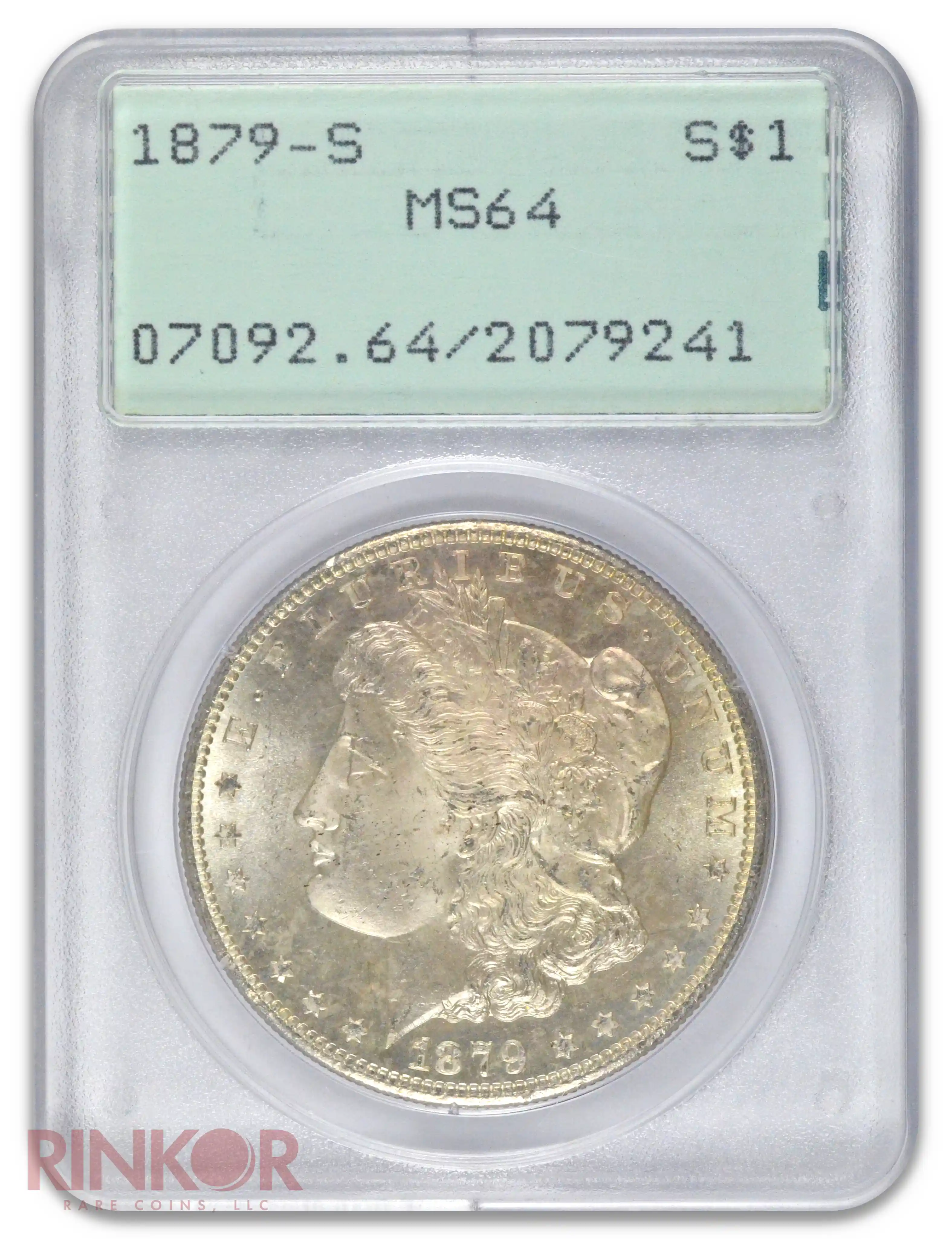 1879-S $1 Morgan Dollar PCGS MS 64